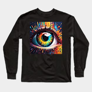 Rainbow Eye Long Sleeve T-Shirt